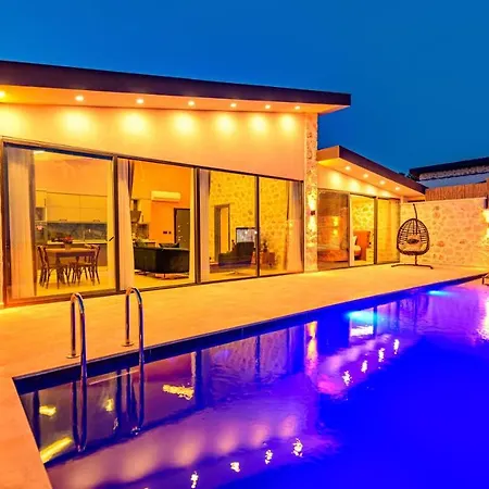 Selim - 1 Bed Honeymoon With Jacuzzi In Kalkan Villa *