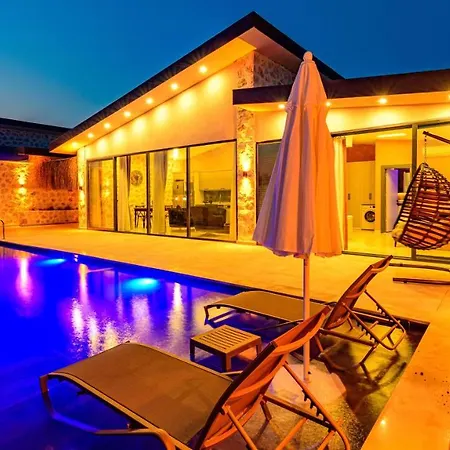 Villa Selim - 1 Bed Honeymoon With Jacuzzi In Kalkan Cavdir (Kas)