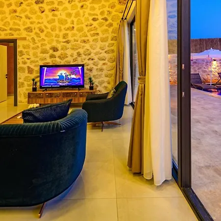 Villa Selim - 1 Bed Honeymoon With Jacuzzi In Kalkan Cavdir (Kas)