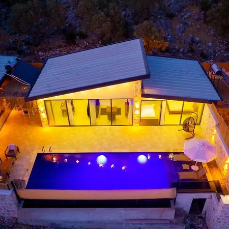 Selim - 1 Bed Honeymoon With Jacuzzi In Kalkan Vila Cavdir (Kas)