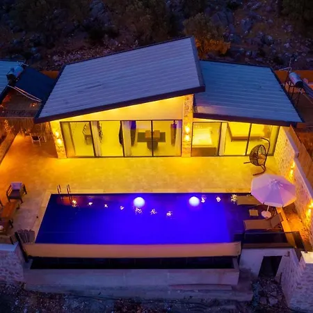 Villa Selim - 1 Bed Honeymoon With Jacuzzi In Kalkan *
