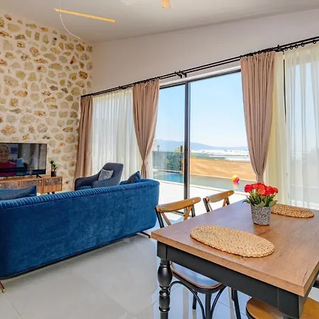 Vila Selim - 1 Bed Honeymoon With Jacuzzi In Kalkan Cavdir (Kas)