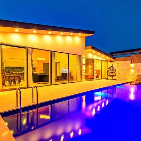 Villa Selim - 1 Bed Honeymoon With Jacuzzi In Kalkan *