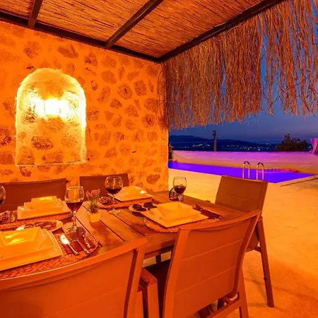 Selim - 1 Bed Honeymoon With Jacuzzi In Kalkan * Cavdir (Kas)